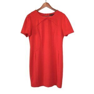 nwot BANANA REPUBLIC Midi Pencil Dress in Terracotta - Size 12P